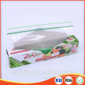 Different sizes durable plastic ziplock bag with design